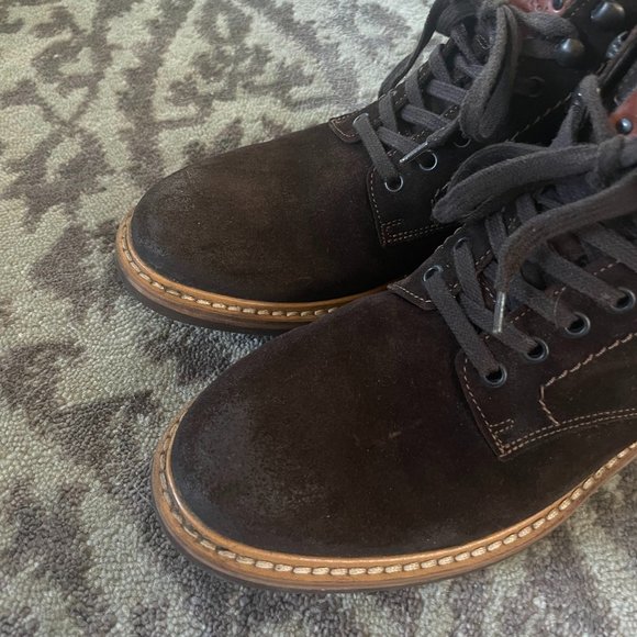 Marc O’Polo Brown Suede Lace-up Boots main image 13